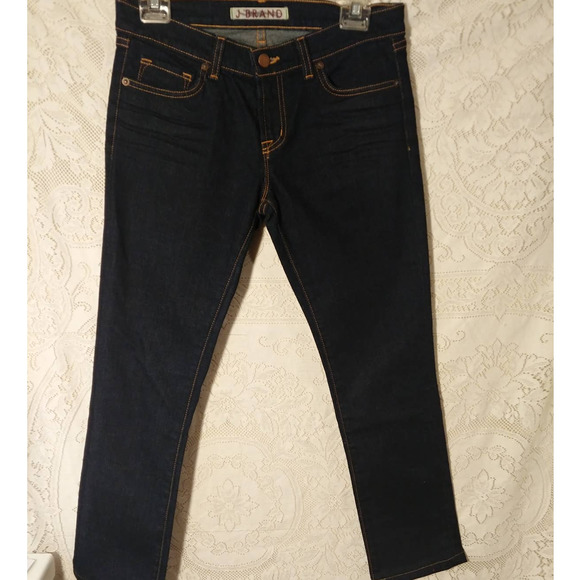 J Brand Women's Boot Cut Jeans - Dark Blue - Picture 3 of 7